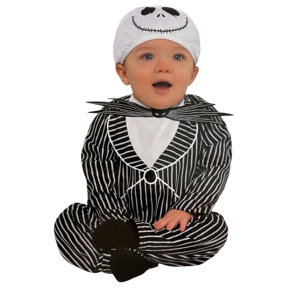 NWT Jack Skellington Infant Costume Nightmare Christmas Halloween 18-24 Disney